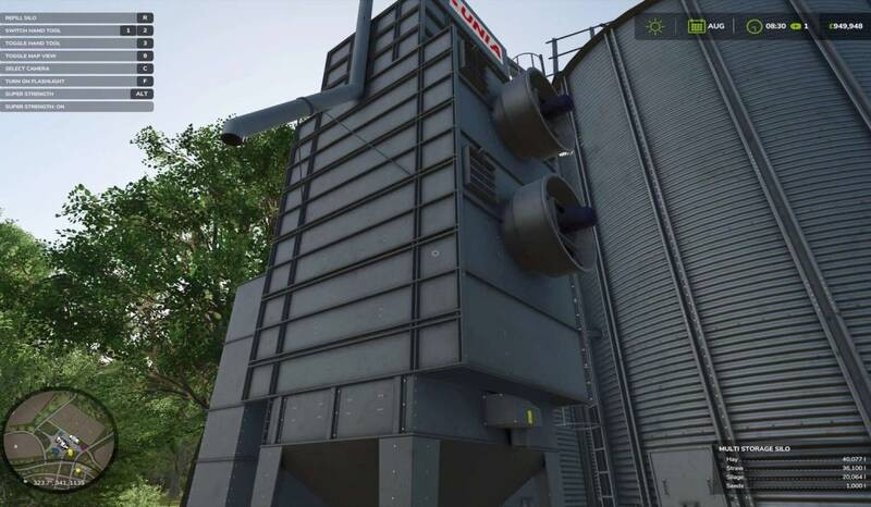 10,000,000 Litre Silo with Buying Station