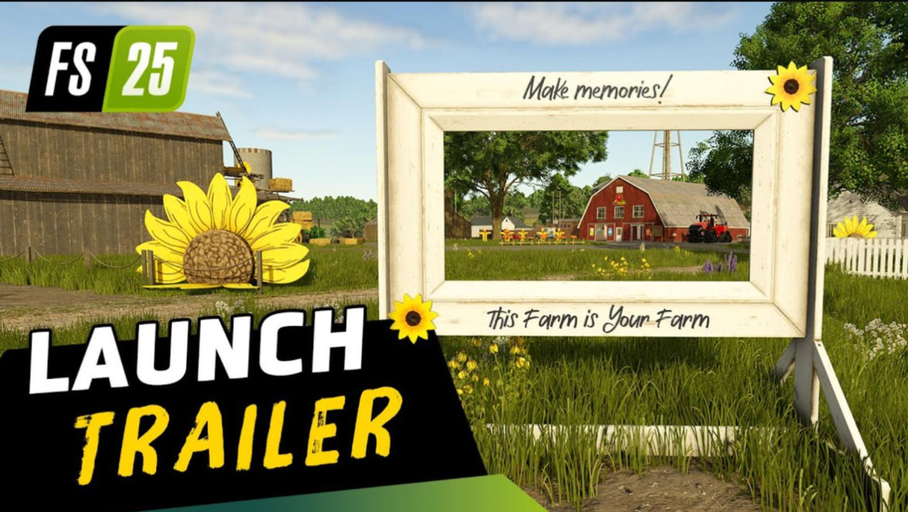 Official Farming Simulator 25 launch trailer