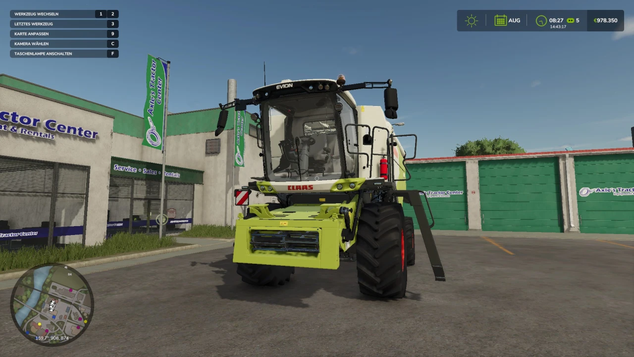 CLAAS EVION 430 CLASSIC