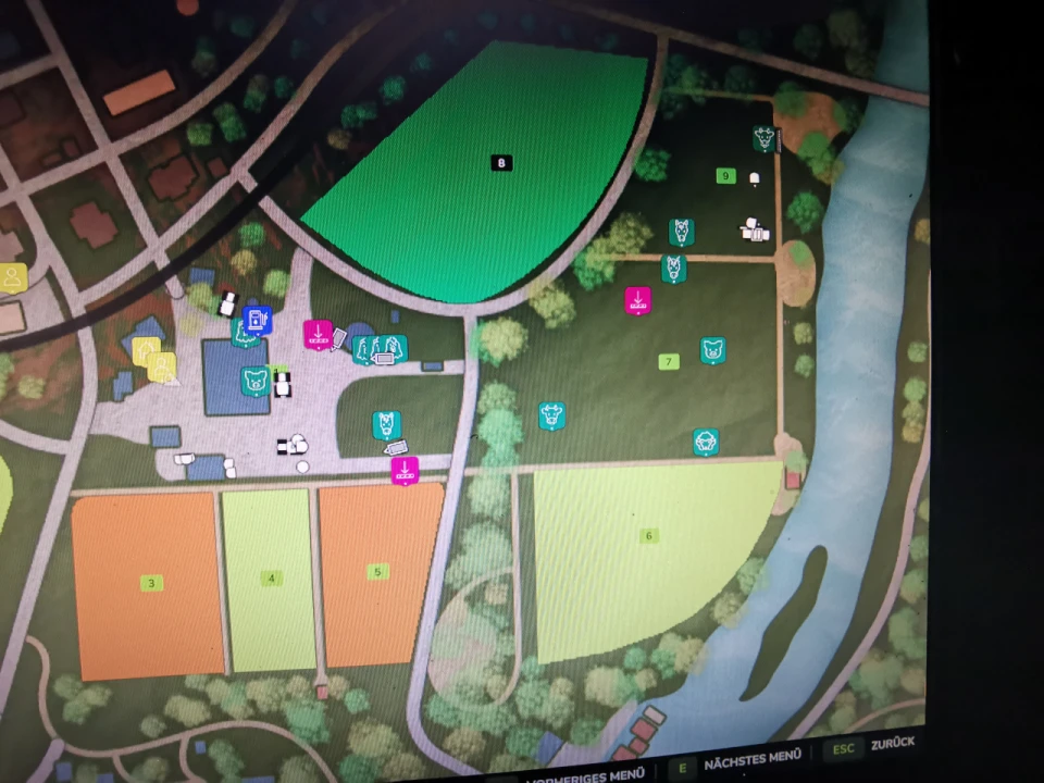 FS25 Riverbend Springs Savegame Big Yard (8ACRES)