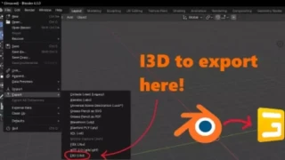 Blender I3D Exporter