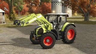 Claas Arion 600 with Claas FL 140 Front Loader