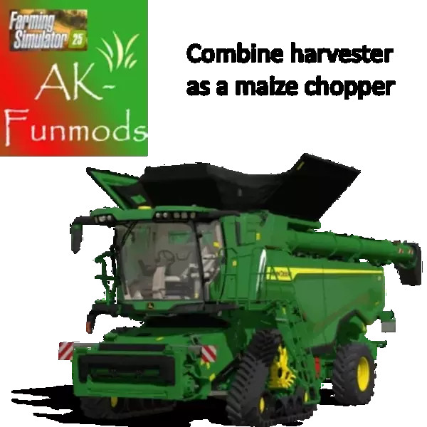 Combine Harvester as Maize Chopper