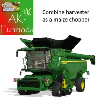 Combine Harvester as Maize Chopper