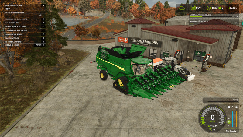 FS25 JD Harvester 9x Pack