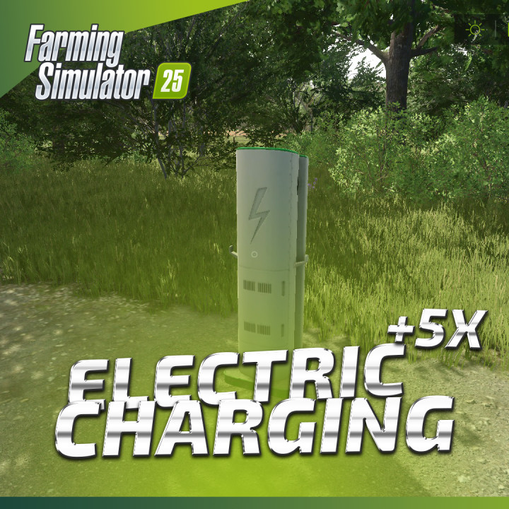 Electric Charging Station 5X / Elektro-Ladestation 5X