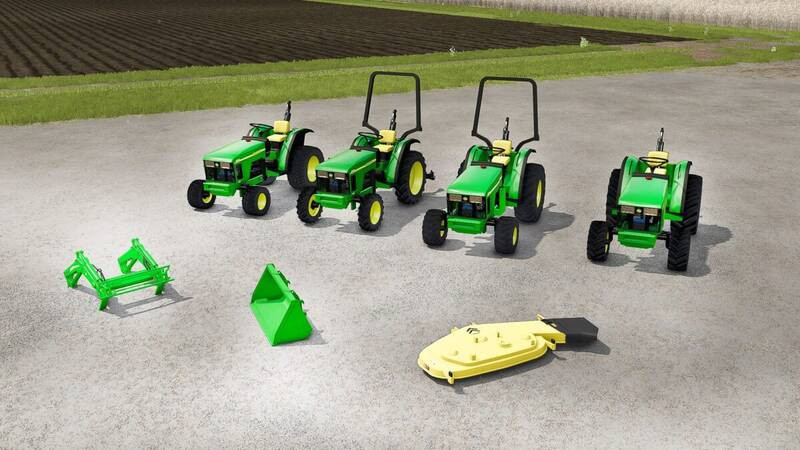 John Deere 2210 Sub Compact Utility Tractor