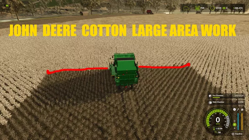 John Deere Cotton Large Area Work