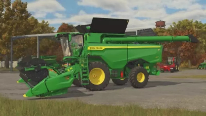 John Deere S7 with Front Dual Tires