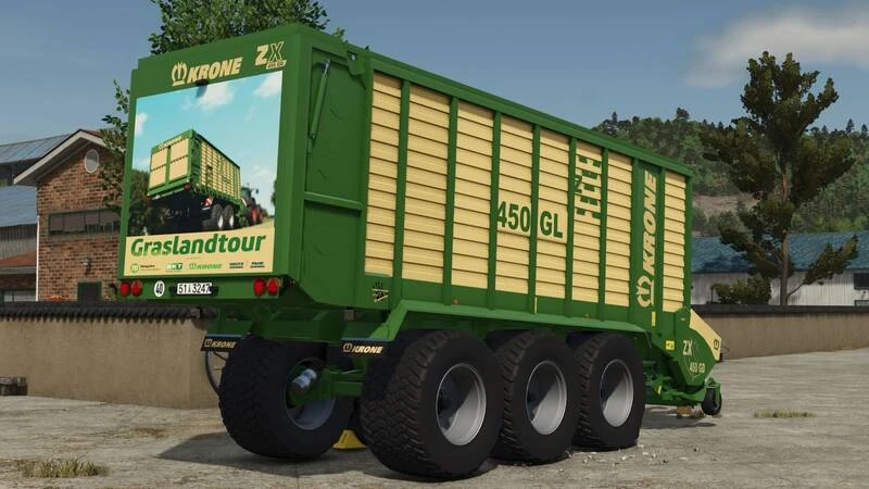 にの FS25 Krone ZX Pack 1.0