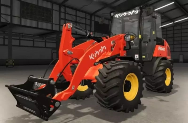 Kubota R640 Wide Tires + Rim Color