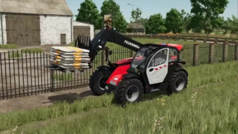 Manitou Fire Engine Telehandler