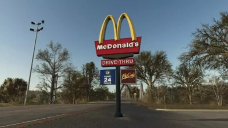 McDonald's Drive-Thru Sign