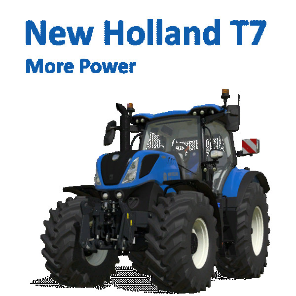 New Holland T7 with Enhanced Horsepower