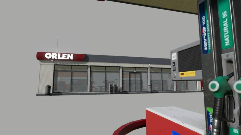 Orlen Gas Station (Prefab)