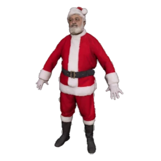 Placeable Animated Santa Claus Decoration