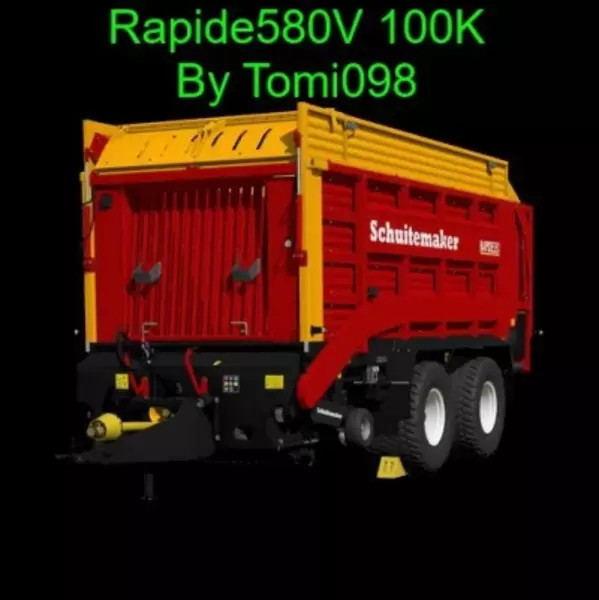 Rapide 580V Forage Wagon 100K Capacity