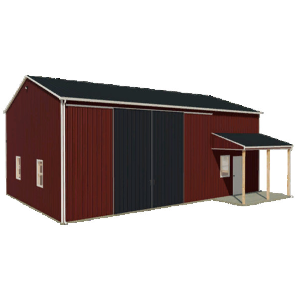 40x60 Shed with Porch