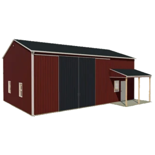 40x60 Shed with Porch