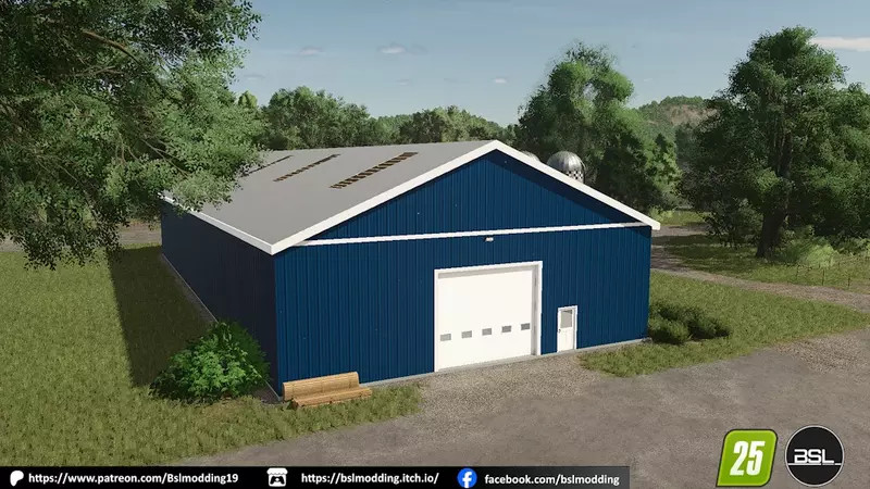 65x150 Shed