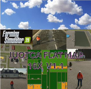 FS25 Juotca Flat Map 16X