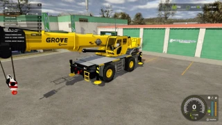 Grove GRT 655 Rough Terrain Crane