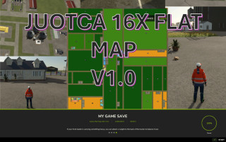 FS25 Juotca Flat Map 16X