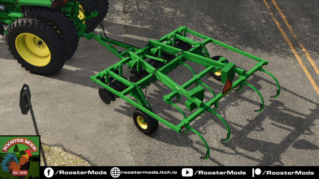 John Deere 712 Mulch Tiller