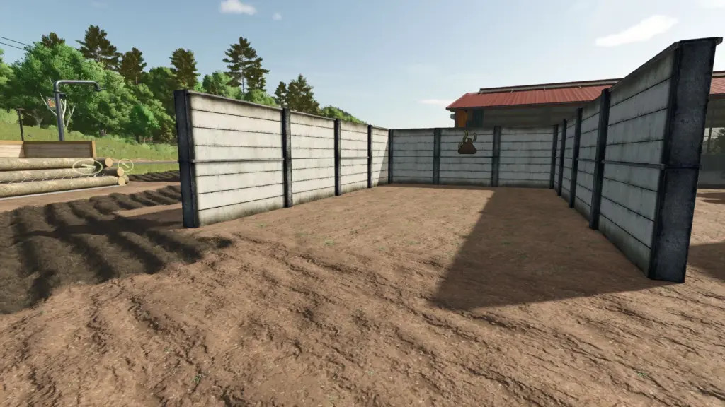 Manure and liquid manure storage