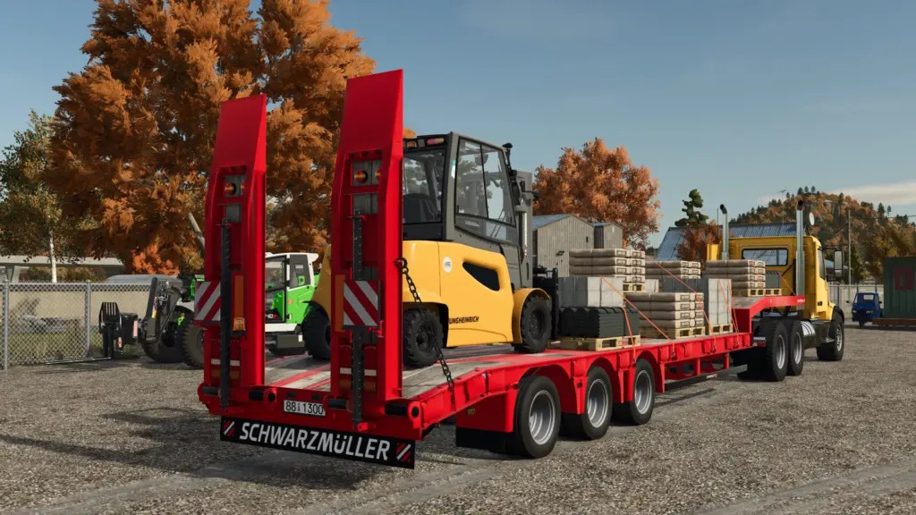 Schwarzmueller 3 Axle Low Loader