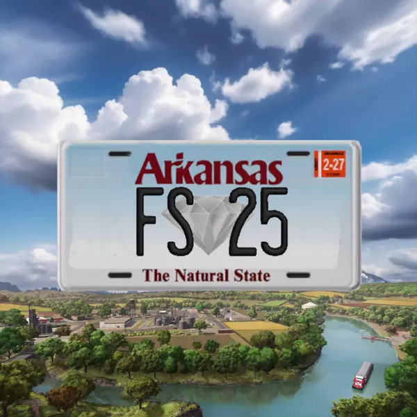 Arkansas License Plate