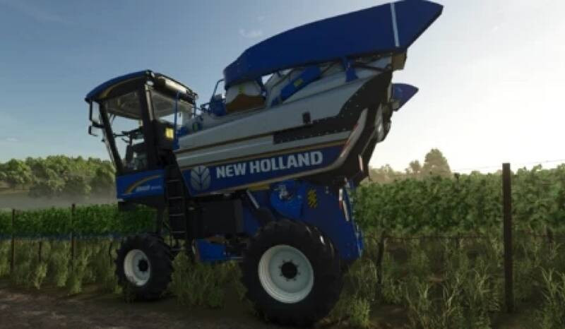 Braud 9070L Grape Harvester Edit