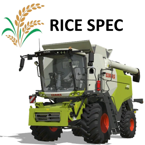 Claas Evion 450 Rice