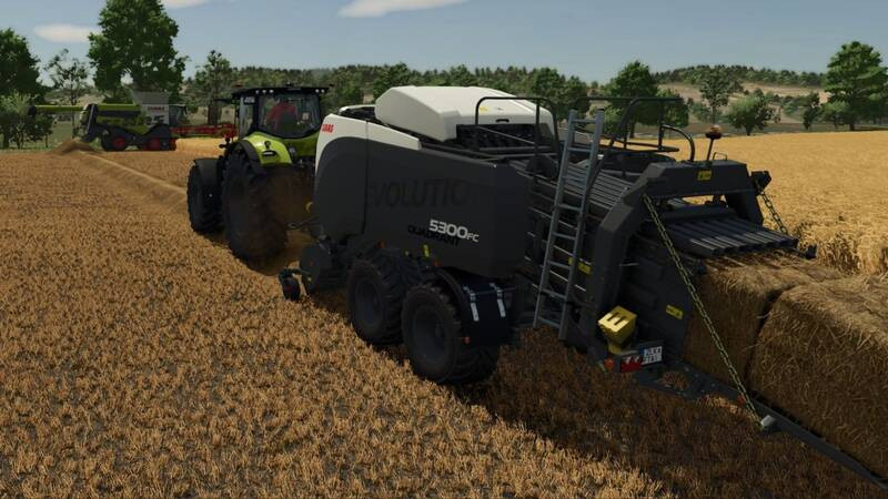 Claas Quadrant Evolution