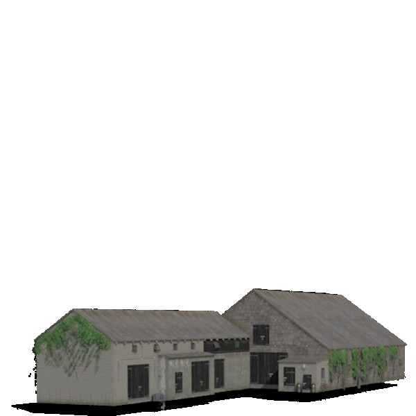 Cow Barn with Garages