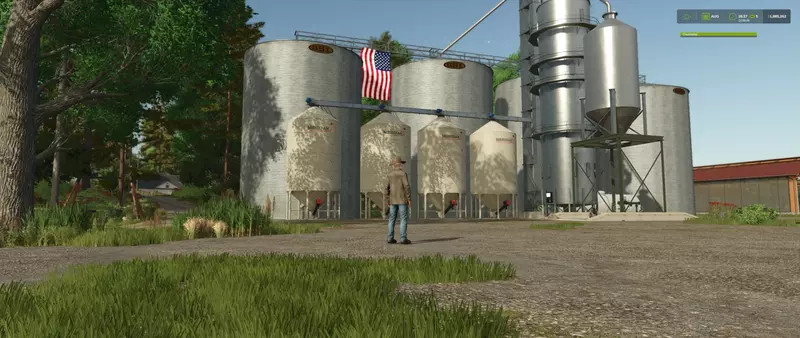 Farm Silo with Production and Dryer