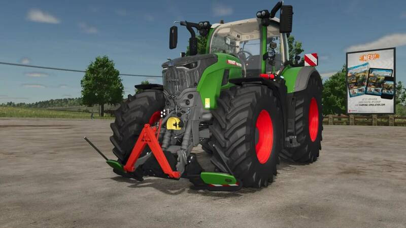 Fendt 700 with Agribumper