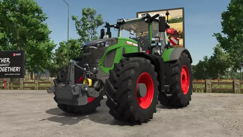 Fendt 870KG Weight