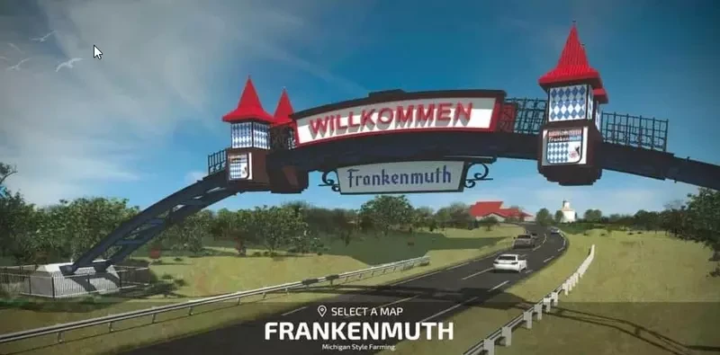 Frankenmuth Farming Map