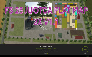 FS25 Juotca Flat Map 2X