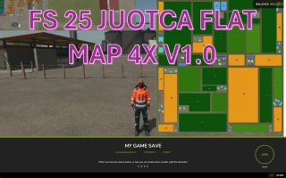 FS25 Juotca Flat Map 4X