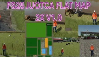 Juotca Flat Map 2X