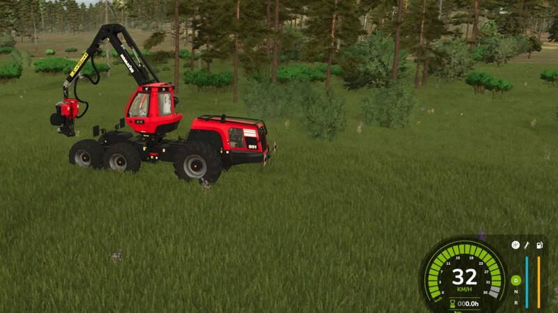 Komatsu 951 Forestry Harvester Edit