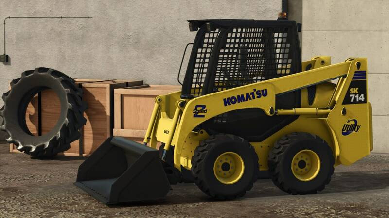 Komatsu SK 714