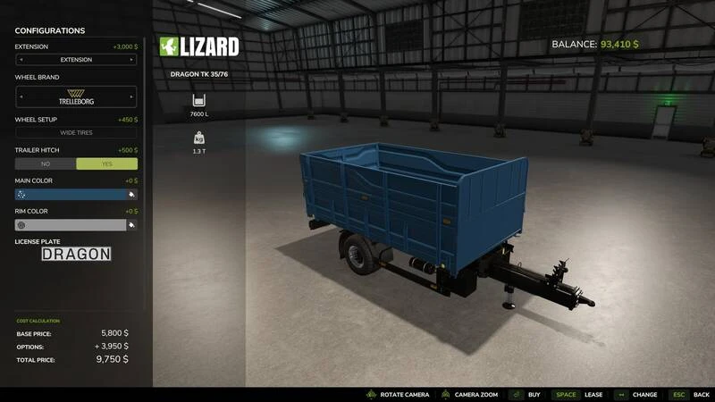 Lizard Dragon Trailer Kit