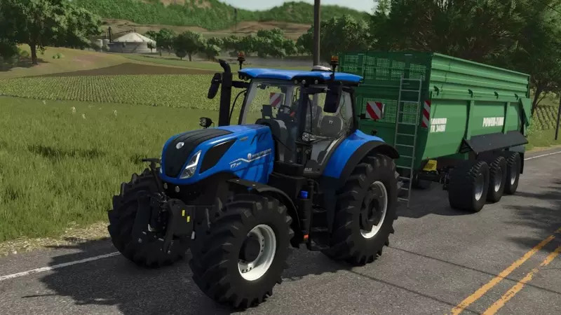 New Holland T7 with Turbo and Blow Off Valve