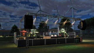 Placeable Stage Pack with Light and Sound Show