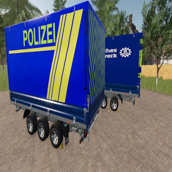 Police Deployment Trailer