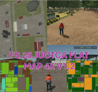 FS25 Juotca Flat Map 4X