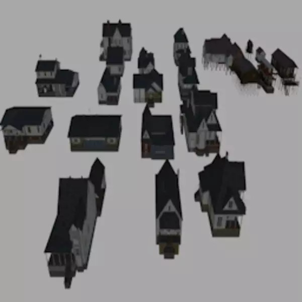 US Houses Pack (Prefab)